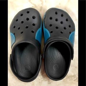 Boys Crocs slippers size 3 (little boy)